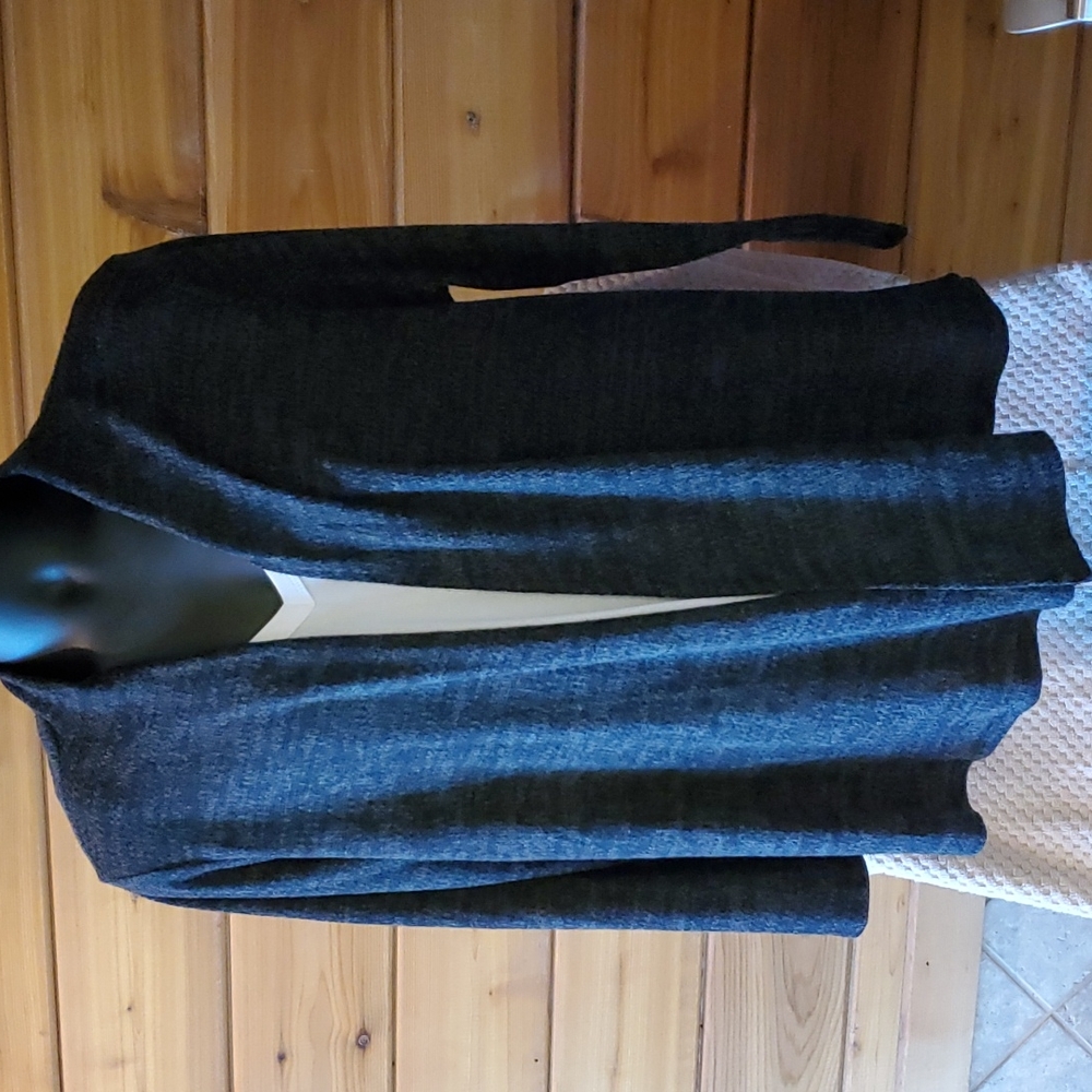 NAIF Black and Gray sweater/cardigan
